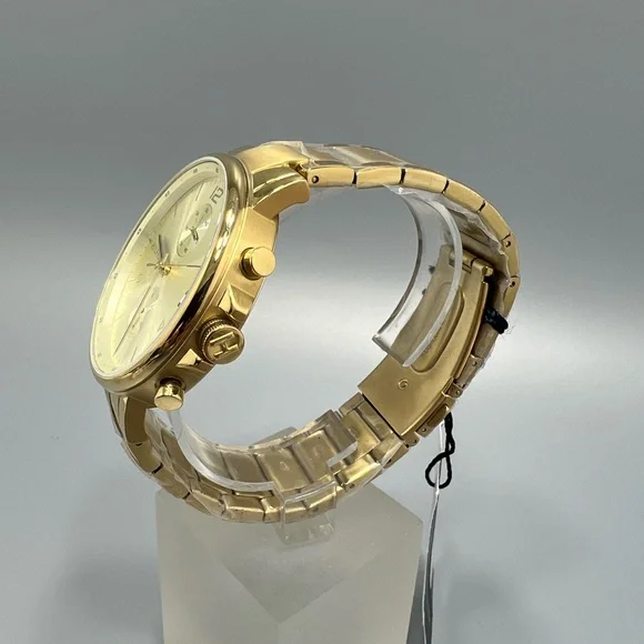Tommy Hilfiger Gold Tone Multi DialQuartz Watch